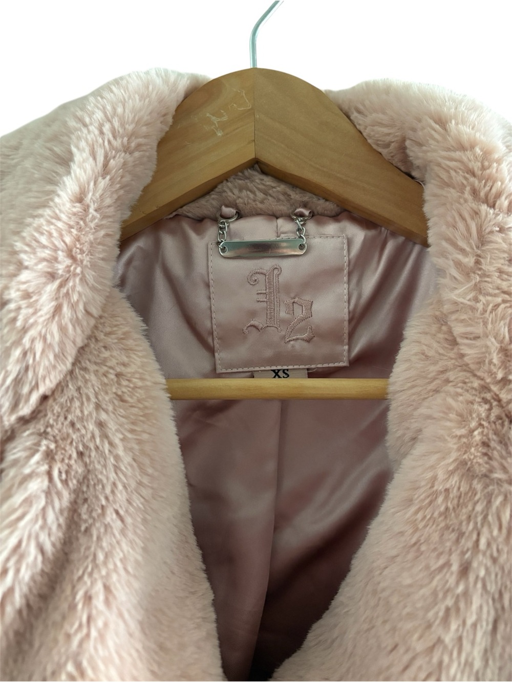 Plush Faux Fur Jacket in Blush Pink - NWOT - Picture 2 of 7